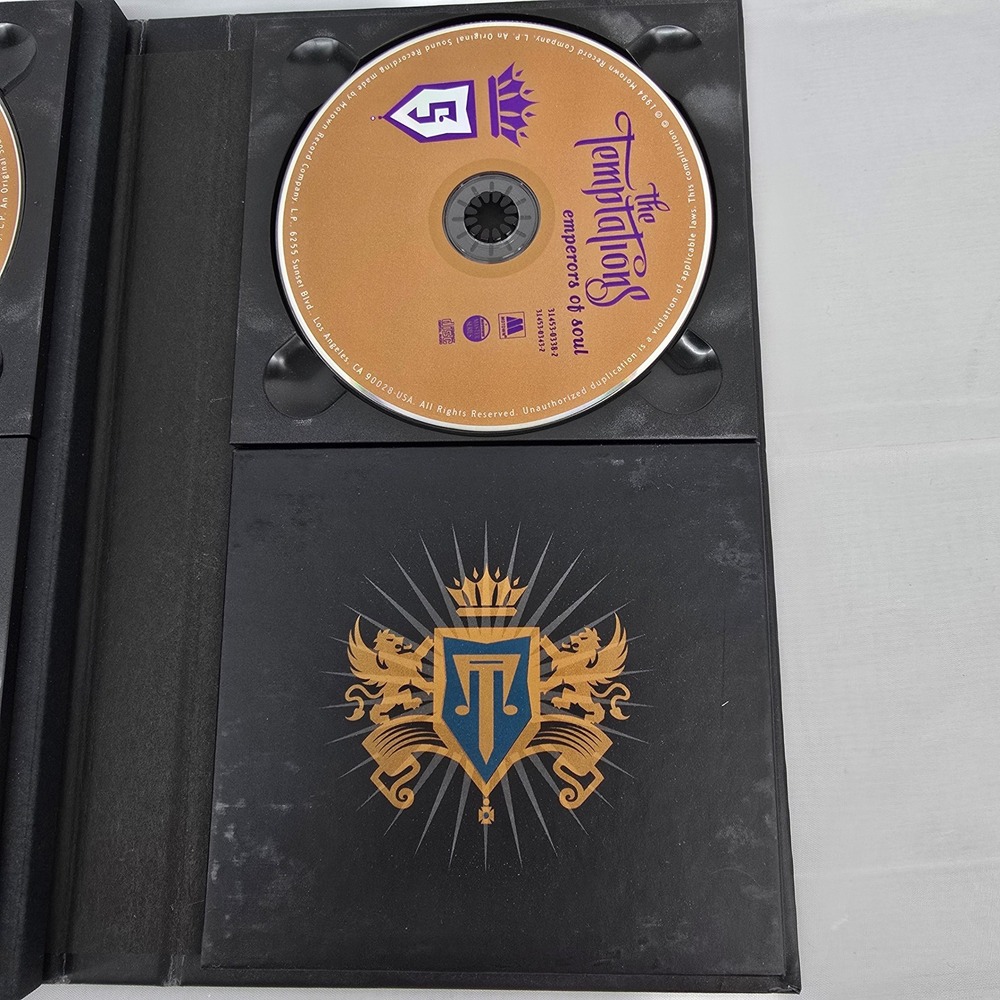 The Temptations Emperors of Soul 5-CD Box Set Motown 1994 Anthology 100 Tracks - Picture 6 of 10